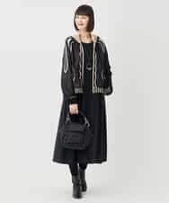 RBFAF01360 HIROKO BIS(ヒロコ ビス) 【数量限定予約販売中】ジャカードニットブルゾン ベージュ