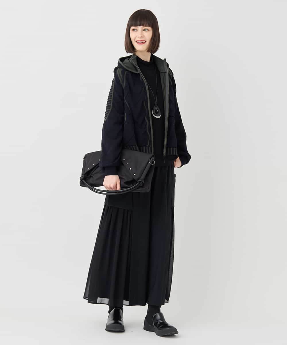 RBFAF01360 HIROKO BIS(ヒロコ ビス) 【数量限定予約販売中】ジャカードニットブルゾン ベージュ