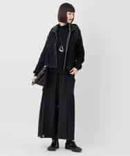RBFAF01360 HIROKO BIS(ヒロコ ビス) 【数量限定予約販売中】ジャカードニットブルゾン ベージュ