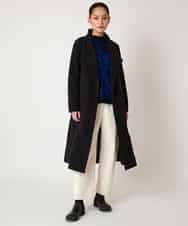 RBFAF61360 HIROKO BIS(ヒロコ ビス) ロゴジャカードニットプルオーバー ブルー