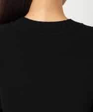 RBFAF71390 HIROKO BIS(ヒロコ ビス) レースドッキングニットプルオーバー ブラック