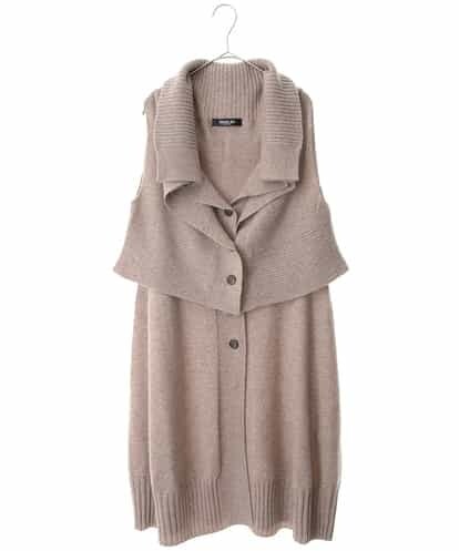 RBFAM02360 HIROKO BIS レイヤードニットジレ