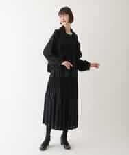 RBFAV05390 HIROKO BIS(ヒロコ ビス) 【2WAY】ストレッチウールアイレットベスト ベージュ