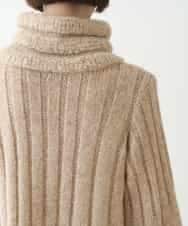 RBFAX10330 HIROKO BIS(ヒロコ ビス) ヘアリーウールニットプルオーバー ベージュ