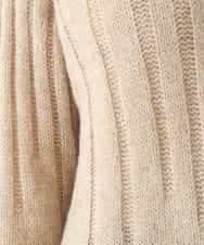 RBFAX10330 HIROKO BIS(ヒロコ ビス) ヘアリーウールニットプルオーバー ベージュ