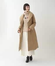 RBFAX10330 HIROKO BIS(ヒロコ ビス) ヘアリーウールニットプルオーバー ベージュ