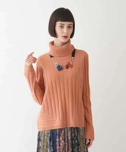 RBFAX11200 HIROKO BIS エアヤーンハイネックニットプルオーバー