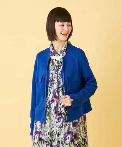 RBFED20330  ステッチアクセントミラノリブカーディガン