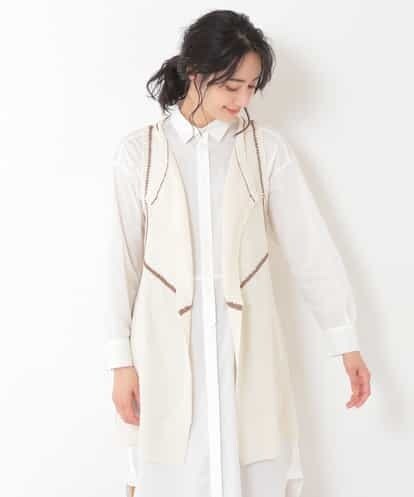 RBFFM20230 HIROKO BIS 【洗える】ドッキングドレープジレ