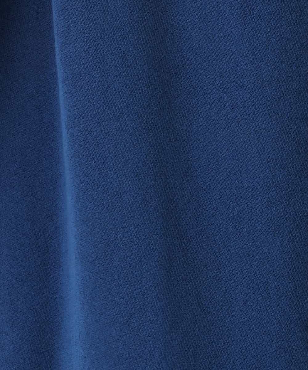 RBFFT15260 HIROKO BIS(ヒロコ ビス) 【洗える】異素材MIXドレープデザインカーディガン ブルー
