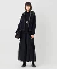 RBFLB01360 HIROKO BIS(ヒロコ ビス) ジャカードニットブルゾン ベージュ