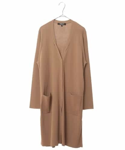 RBFLH16290 HIROKO BIS 【洗える】バックベルト ニットカーディガン