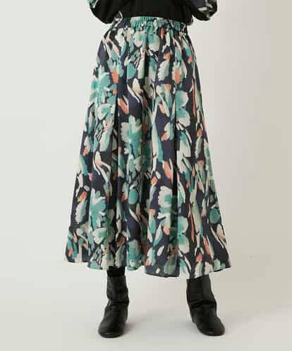 RBHAE37290  デジタルフラワープリントスカート