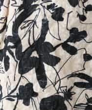 RBHAV45330 HIROKO BIS(ヒロコ ビス) 【洗える】フクレジャカードフラワープリントスカート ベージュ