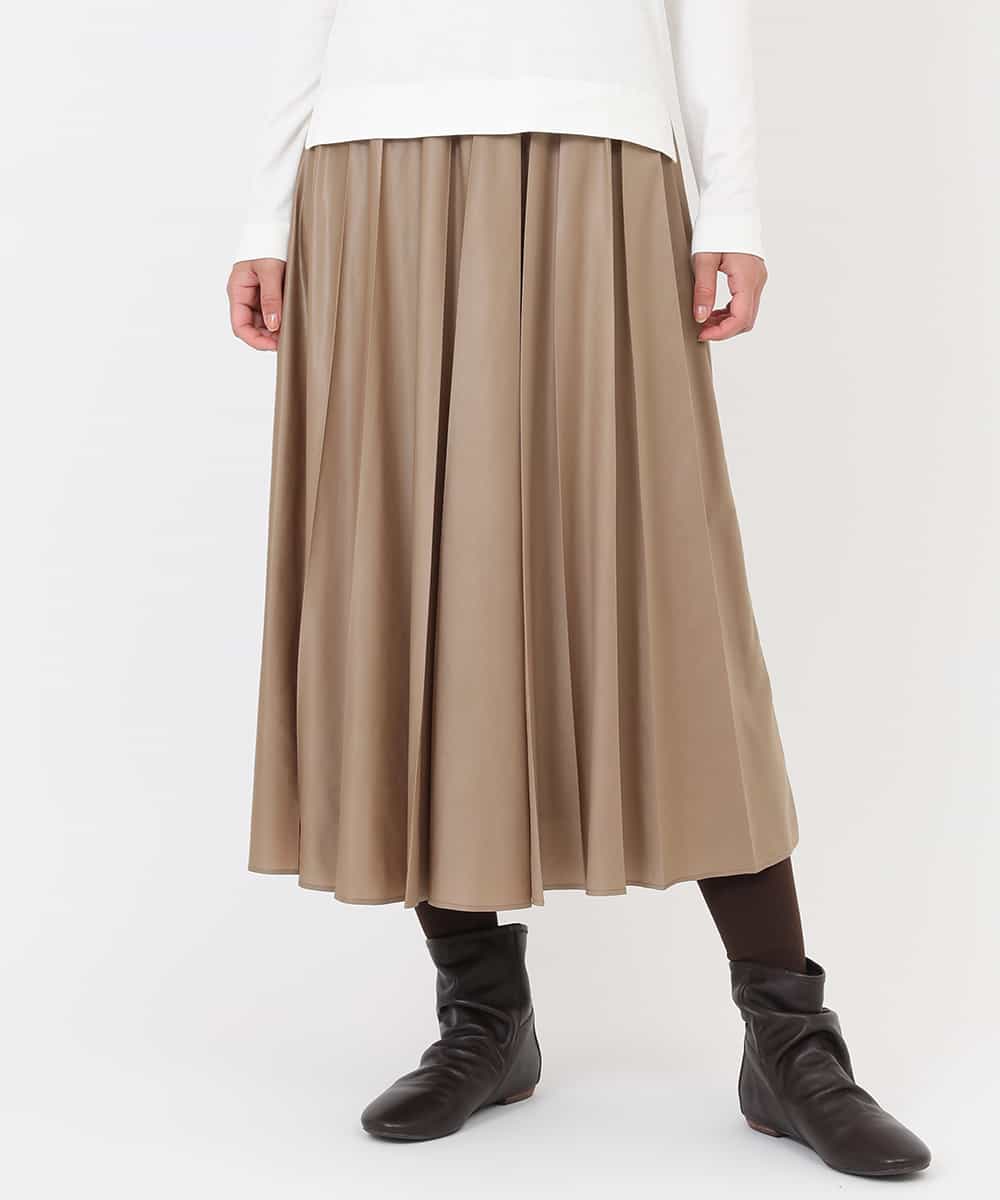 HIROKO BISスカート（ペチコート付）ブラウン9号Mサイズ