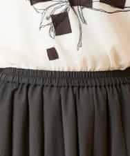 RBHED51290 HIROKO BIS(ヒロコ ビス) かまぼこプリーツスカート ダークグレー