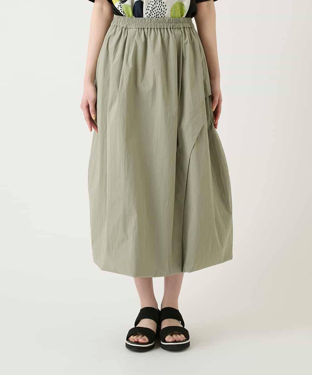 RBHGE59260 HIROKO BIS(ヒロコ ビス) カーブタックバルーンスカート カーキ