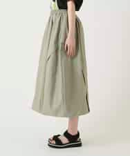 RBHGE59260 HIROKO BIS(ヒロコ ビス) カーブタックバルーンスカート カーキ