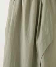 RBHGE59260 HIROKO BIS(ヒロコ ビス) カーブタックバルーンスカート カーキ