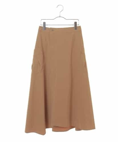 RBHGJ40230 HIROKO BIS GLOW6月号掲載【洗濯機で洗える】ストレッチラップスカート