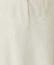 RBHHP15230 HIROKO BIS(ヒロコ ビス) 【洗える】切り替えデザインフレアスカート ホワイト