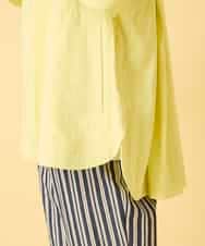 RBJED01390 HIROKO BIS(ヒロコ ビス) ナチュラルワッシャーギャザーライトブルゾン ライトイエロー