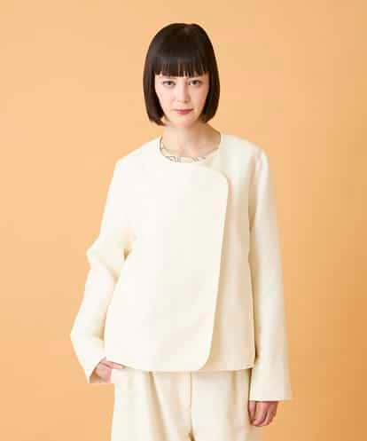 RBJED45390  ジャカードノーカラージャケット