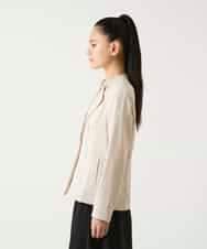 RBJFD10330 HIROKO BIS(ヒロコ ビス) 切り替えステッチデザインジャケット ベージュ