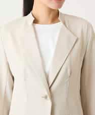 RBJFD10330 HIROKO BIS(ヒロコ ビス) 切り替えステッチデザインジャケット ベージュ