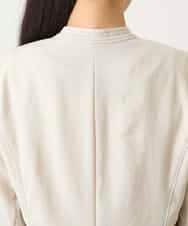 RBJFD10330 HIROKO BIS(ヒロコ ビス) 切り替えステッチデザインジャケット ベージュ