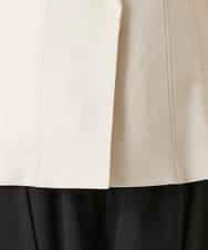 RBJFD10330 HIROKO BIS(ヒロコ ビス) 切り替えステッチデザインジャケット ベージュ