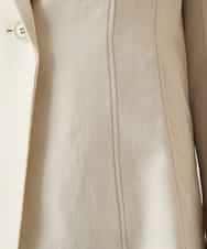 RBJFD10330 HIROKO BIS(ヒロコ ビス) 切り替えステッチデザインジャケット ベージュ