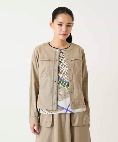 RBJFD30360 HIROKO BIS リネンライクショートジャケット