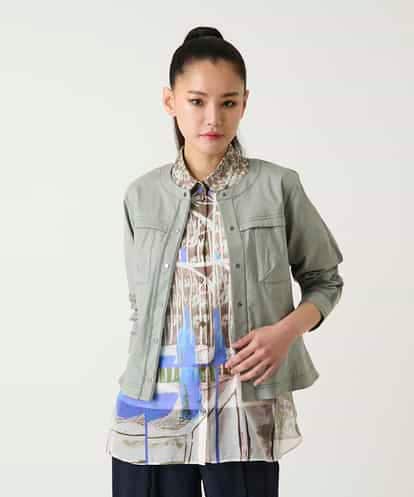 RBJFD30360 HIROKO BIS リネンライクショートジャケット