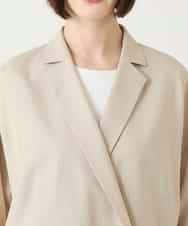 RBJGE10330 HIROKO BIS(ヒロコ ビス) リネンライクジャケット ベージュ