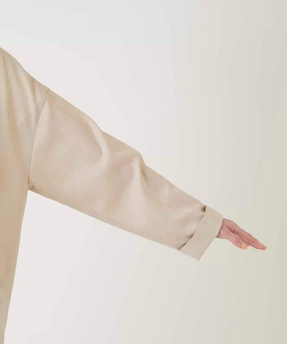 RBJGE10330 HIROKO BIS(ヒロコ ビス) リネンライクジャケット ベージュ