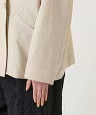 RBJGE10330 HIROKO BIS(ヒロコ ビス) リネンライクジャケット ベージュ