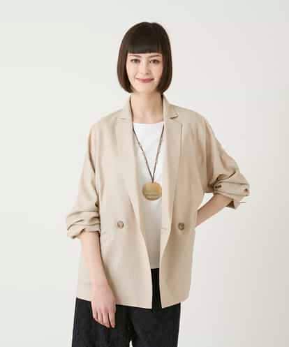 RBJGE10330 HIROKO BIS リネンライクジャケット