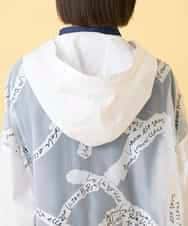 RBJGE30360 HIROKO BIS(ヒロコ ビス) 【先行予約】オパールロゴジョイントデザインブルゾン ホワイト