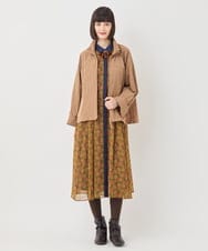 RBJLB20330 HIROKO BIS(ヒロコ ビス) メモリータフタジップアップブルゾン レッド