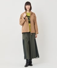 RBJLB20330 HIROKO BIS(ヒロコ ビス) メモリータフタジップアップブルゾン レッド