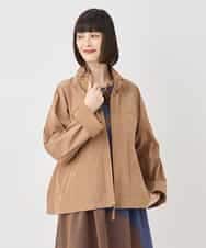 RBJLB20330 HIROKO BIS(ヒロコ ビス) メモリータフタジップアップブルゾン レッド