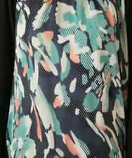 RBKAE36280 HIROKO BIS(ヒロコ ビス) デジタルフラワージョイントチュニック ブラック