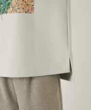 RBKAE39270 HIROKO BIS(ヒロコ ビス) 幾何アートフラワーボンディングプルオーバー ベージュ