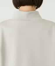 RBKAE39270 HIROKO BIS(ヒロコ ビス) 幾何アートフラワーボンディングプルオーバー ベージュ