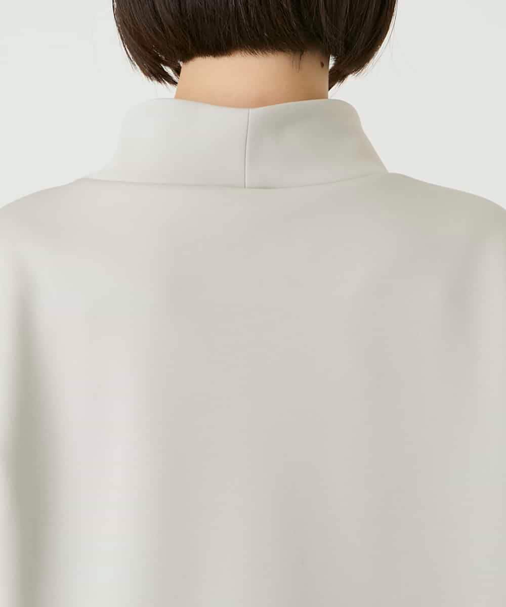 RBKAE39270 HIROKO BIS(ヒロコ ビス) 幾何アートフラワーボンディングプルオーバー ベージュ