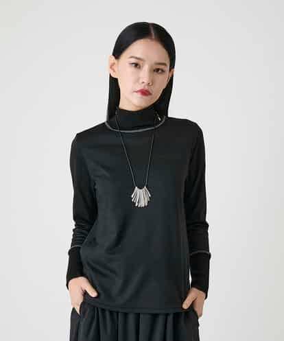 RBKAG25190 HIROKO BIS 配色切替ハイネックインナープルオーバー