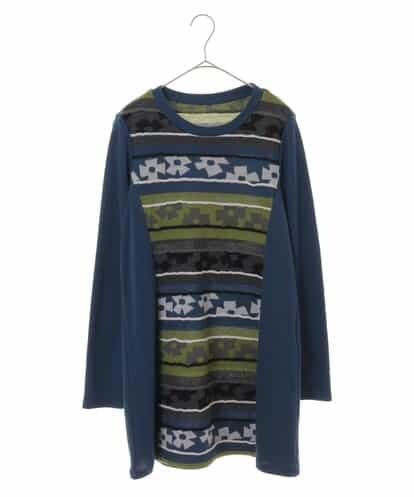 RBKAK19260 HIROKO BIS ◆【日本製】デザインボーダーカットソー