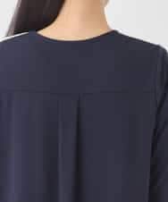 RBKDD09260 HIROKO BIS(ヒロコ ビス) アイリスフラワープリントチュニック /洗える アイボリー