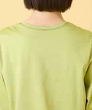 RBKED22190 HIROKO BIS(ヒロコ ビス) サボテン刺繍コットンTシャツ イエロー